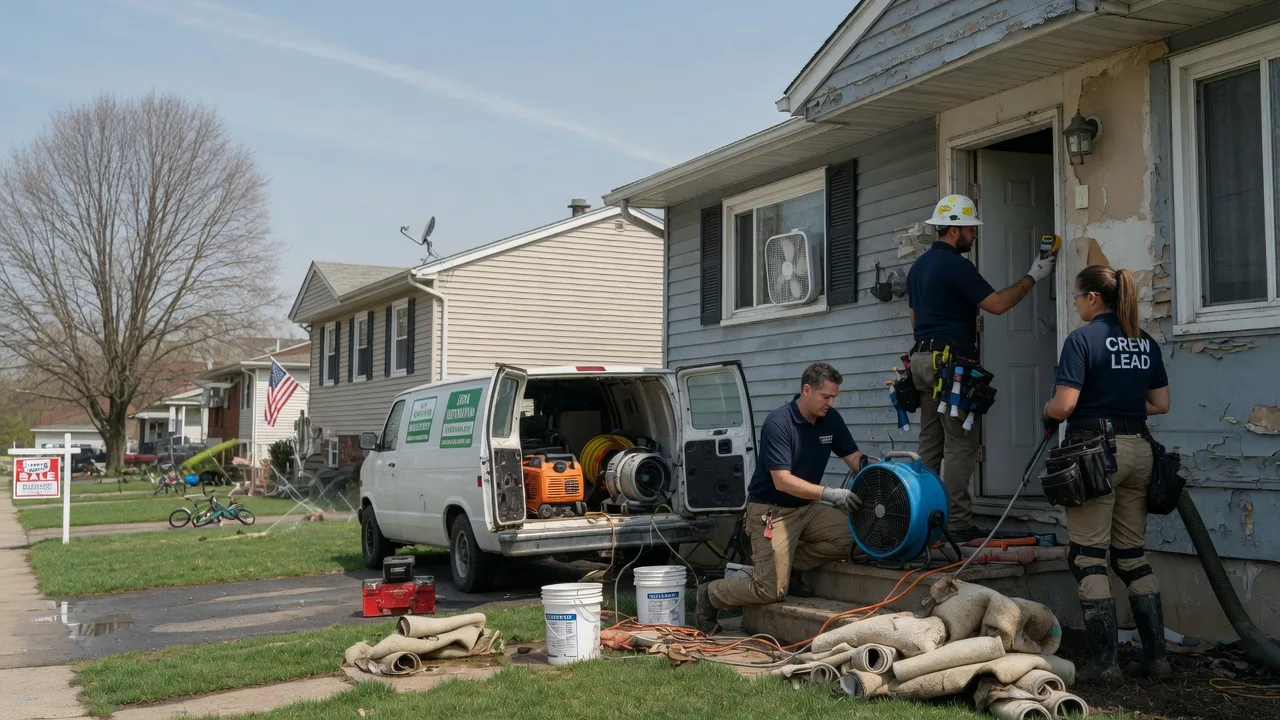 Flood Cleanup in Jamesport, NY near me